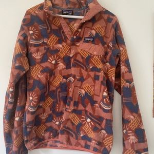 Patagonia Synchilla Canyon Block fleece RARE COLORWAY size medium
